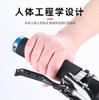 Funda para manillar de bicicleta YUUISD con bloqueo unilateral, funda de esponja para manillar de bicicleta de montaña, funda plegable para manillar BMX antideslizante de color