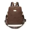 Mochila de Estilo Nuevo para Mujer de Comercio Exterior, Sencilla y Casual, Mochila de Viaje Elegante, Bolso de Hombro y Cruzado de Moda de Doble Uso para el Trabajo
