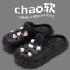 Zuecos de Eva para Mujer, Calzado de Verano para Exteriores, Pantuflas de Baño para Hombre, Sandalias Cerradas Transpirables de Suela Suave para Exteriores Funcionales