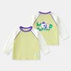 Camisetas de Manga Comprida para Meninos e Meninas Outono/Primavera 2025 Roupas Infantis Novas Estilo Outono para Meninas