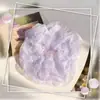 Scrunchie Retro Estilo Coreano com Estampa de Leopardo para Mulheres, Novo Elástico de Cabelo Versátil, Corda Grande para Rabo de Cavalo Baixo, Elegante Acessório de Cabelo
