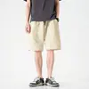 Pantalones Cortos Deportivos Casuales Sueltos de Marca de Verano de Moda Estilo Americano, Pantalones Simples de Cinco Puntos de Secado Rápido