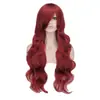 Peruca Peruca COS 80CM de comprimento cabelo cacheado seda de alta temperatura cabelo cacheado multicolorido animação em estoque fábrica direta Europa e Estados Unidos