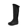 Comercio Exterior Transfronterizo Botas de Nieve en Stock 2026 Invierno Forradas de Felpa Cálidas de Plumón Botas Altas Talla 44 Suela Gruesa Botas Grandes de Algodón para Mujer