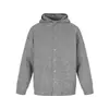 Cardigã de tricô com capuz retrô estilo japonês Rumeng para homens, marca da moda de outono, adequado para ir ao trabalho, casual e quente, jaqueta casual versátil