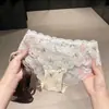 Calcinhas Florais Doces, Frescas e Levemente Sexy para Mulheres, Sem Costura, Confortáveis, Respiráveis, Cintura Baixa, Estilo Fino para Meninas Jovens