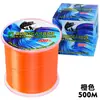 Línea de Fluorocarbono Transparente Invisible de 500m 100m Línea de Pesca de Nylon Monofilamento Línea de Pesca Ultra-Suave para Señuelos Venta al por Mayor