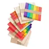 Palitos de Picolé Artesanato DIY Feito à Mão Materiais Tiras de Madeira Palitos de Picolé Coloridos Palitos de Picolé Produtos de Madeira Palitos de Picolé Palitos de Picolé