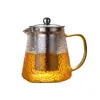 Jarra de água fria de vidro, conjunto de jarras de água fria para casa, jarra de grande capacidade, bule, copo para água fria, jarra para suco