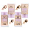 SHCOETY Base de Maquiagem Líquida Corretivo 4 Cores Transfronteiriço Pele Natural Clara Fosca Iluminadora BB Cream Leve e Respirável