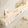 Mantel de Mesa de Dibujos Animados Lindo, Impermeable, Resistente al Aceite, No Lavable, Mantel Protector de Encimera para Aparador y Mueble de TV de Lujo Ligero