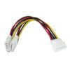 Chasis en stock 1 minuto 2 cable de alimentación 4 pines 4 pines 1 minuto 2 cable de extensión de cable de alimentación puerto IDE de computadora cable de alimentación