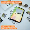 Fichário A5 com Zíper Planejador de PVC Álbum de Fotos Porta-Cartões Portátil Álbum de Cartões de Ídolo Foto Fabricante