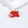 2024 Novo Dia Nacional Vermelho Liga Broche Patriótico Estilo Nacional Metal Emblema Pin Acessórios Decorativos Jóias Atacado