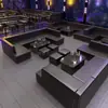Estilo industrial bar Qingba música barbacoa tienda de té con leche tarjetero KTV sofá tema hotel tarjetero mesa de centro combinación