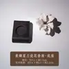 Suporte para Incenso Flor de Magnólia Chinesa Cerâmica Artesanal Não-Patrimônio Flor Amassada Suporte para Incenso Queimador de Incenso Zen para Casa Queimador de Incenso de Sândalo e Agarwood