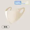 Mascarilla de Seda Helada Personalizada de Verano con Correa para la Oreja UPF500+ Protección Solar para Mujeres, Protección Ocular, Transpirable 10A Antibacteriana con Ácido Hialurónico