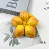 Flor Artificial Textura Eva Cabeza de Magnolia Material para Pasador DIY Accesorio para el Cabello Flor para Salón de Bodas Pared de Flores Adorno de Arreglo Floral
