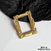 Marco de Fotos de Cruz Dorada Barroca Retro Europea Accesorios de Resina Hechos a Mano DIY Funda para Teléfono Materiales de Decoración para Fotografía