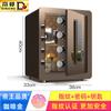Caja Fuerte Pequeña Mini para Hogar Empotrable Segura Digital Huella Dactilar Contraseña Todo Acero Mesa de Noche 40Cm45Cm de Alto