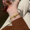 Pulsera de Perlas Popular para Mujer 2024, Versátil y de Alta Gama, Pulsera Retro de Nuevo Estilo Chino, Pulsera Elegante de Mariposa al Por Mayor