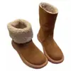 Botas Martin de Invierno 2026 Nuevas y Cálidas con Forro de Felpa para Mujer, Planas, Modernas, de Doble Uso, Botas Cortas del Noreste, Botas de Nieve hasta Media Pantorrilla para Mujer