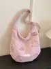 Bolsa tote casual de gran capacidad, bolso de hombro, bolso de mano, nicho transfronterizo, versátil para primavera y verano, tendencia de moda artística estilo coreano