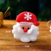 Acessórios de Pelúcia Desenho Animado Papai Noel, Meias Fofas de Rena, Chapéus, Decorações para Roupas, Acessórios de Broche DIY