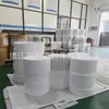 Fornecer molde moldado PTFE tamanho grande moldado redondo bolo PTFE redondo bolo PTFE sólido peças grandes