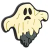 Série Fantasma de Halloween Caneta com Contas Patch Espesso Dupla Face Cola Macia de PVC Contas Queimadas Corrente de Celular DIY Acessórios Perfurados