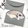 En stock Original Nuevo Chino Antiguo Tradicional Pintura China Color Forro En Forma De Abanico Sobre Carta Invitación A4 Sobre