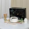 Tigela de Matcha Estilo Ins Transfronteiriço Conjunto de Chá Matcha Conjunto 100 Peças Caixa de Presente de Lembrança Tigela de Matcha de Cerâmica com Bico