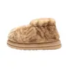 Zapatos de Algodón Antideslizantes Rayas de Tigre para Mujer 2026 Nuevo Otoño/Invierno para Interiores Hogar Suela Gruesa Felpa Cálida Zapatos de Algodón para Mujer
