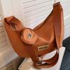 Bolsos de Diseñador de Nicho para Mujer 2026 Nueva Moda Otoño e Invierno Bolso de Hombro Cruzado de Moda Popular Bolso de Albóndiga Texturizado