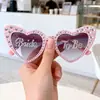 Óculos de Sol de Festa com Strass em Formato de Coração Transfronteiriços Novos de 2026 para Homens e Mulheres, Óculos de Sol Estilo de Rua Europeus e Americanos em Estoque, Design Único
