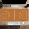 Alfombrilla de ratón para juegos de eSports de cancha de baloncesto deportiva, alfombrilla grande de escritorio para teclado de computadora, gruesa y resistente a las manchas, de alta gama
