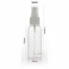 Loção Spot Spray Névoa Fina 60-100ml Frasco Emulsão de Água Transparente Portátil Frasco Spray de Álcool