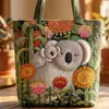 2026 Estación Independiente Transfronteriza Amazon Bolso Nuevo Bolso Tote Estampado Digital Bolso Tote Acolchado de Moda