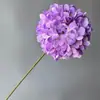 Flores Artificiales para Uso en Bodas, Hortensias, Venta al por Mayor Transfronteriza, Flores Artificiales para Paisajismo, Flores de Seda para Decoración, Flores Artificiales para Entrega, Hortensias