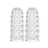 Luvas de Dedo da Moda para Prazer, Luvas de Dedo com Partículas Estimulantes, Luvas de Cristal em um Saco, Produtos Inovadores para Adultos