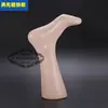 Molde de pé modelo display de perna meias máscara para pés novo conjunto de meias homens e mulheres modelo de pé adereços loja de meias suprimentos