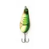 Cuchara metálica colorida 19g Señuelo artificial biónico UV para lance a larga distancia en pesca de agua dulce y salada