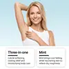 Crema Depilatoria Refrescante Piel Suave Refrescante del Cuerpo Cómoda Limpia Textura Fina Suave Cuidado Diario