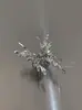 Clip de Mariposa plateado para Mujer 2024 Nuevo Sentido de Alta Gama tamaño pequeño Clip de Tiburón para la Parte Posterior de la Cabeza Pinza para el Cabello para Media Cola
