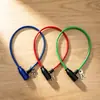 Candado de cable para bicicleta, bicicleta para niños, bicicleta de estudiante, bicicleta de montaña, candado de aro, candado de cable, candado flexible, ciclismo al aire libre