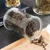 Caixa de armazenamento de anis estrelado com canela pote selado caixa selada pimenta canela caixa de armazenamento selada pote com tampa para flores secas