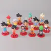13 Modelos de Figuras Dragon Ball: Goku, Gohan, Vegeta, Piccolo, Chi-Chi, Bulma, Vegeta, Presentes de Mercadoria de Anime