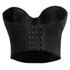 Amazon Europeo y Americano Estrella Dorada y Plateada con Perlas Sujetador Ropa de Escenario Sexy Tubo Superior Hueso de Pez Tirante para Mujer