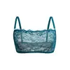Sutiã Sexy de Renda Estilo Francês Europeu e Americano, Sutiã Fino Semi-Transparente da Moda, Roupa Íntima de Copo de Camada Única Confortável e Respirável Atacado