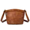 Bolso Cubo Multicapa de Nuevo Estilo Transfronterizo, Bolso Cruzado, Bolso de Hombro Retro, Bolso Cruzado Multifuncional de Moda y Versátil